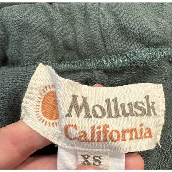Mollusk California Size XS Women’s Green Sweats Sweatpants Drawstring Comfy - Picture 5 of 7